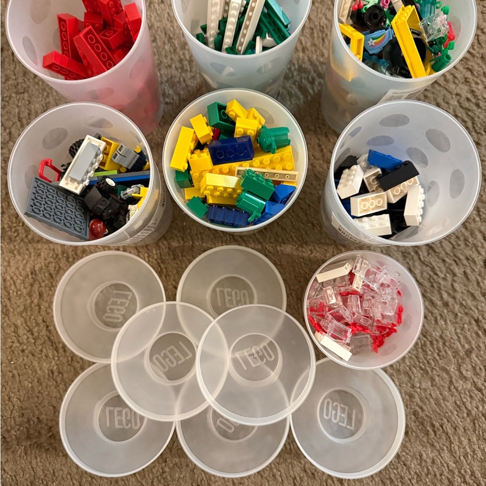 LEGO Colorful Building Bricks Collection